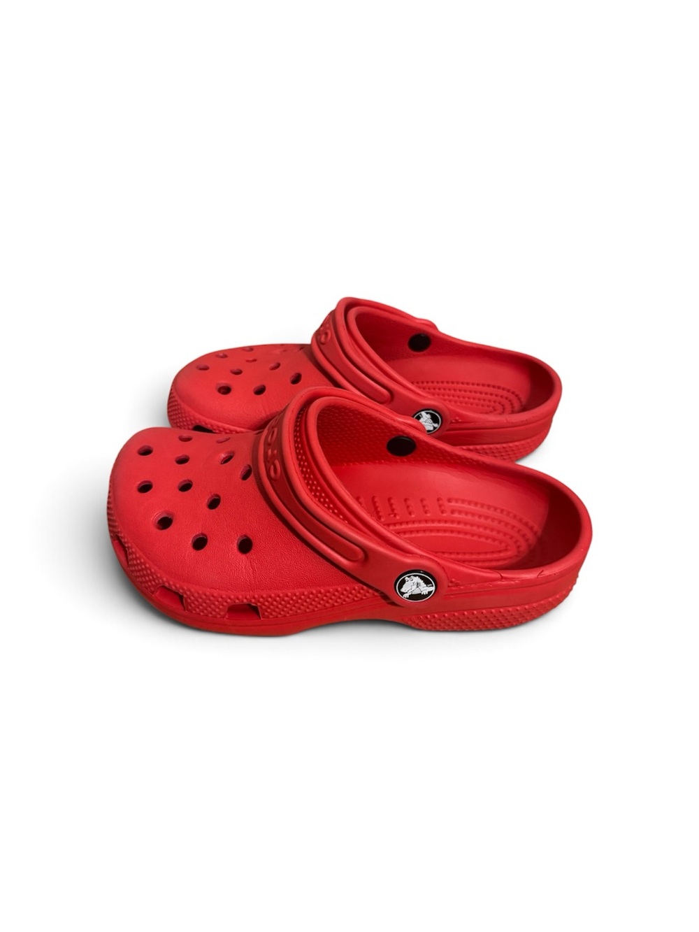 Kids red Crocs